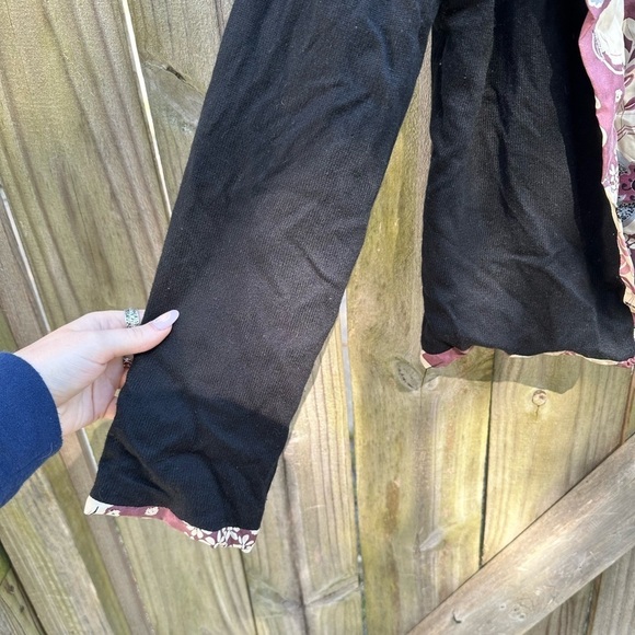 Soft Surroundings Silk and Cashmere Blend Button Front Mixed Media Cardigan - Picture 3 of 8